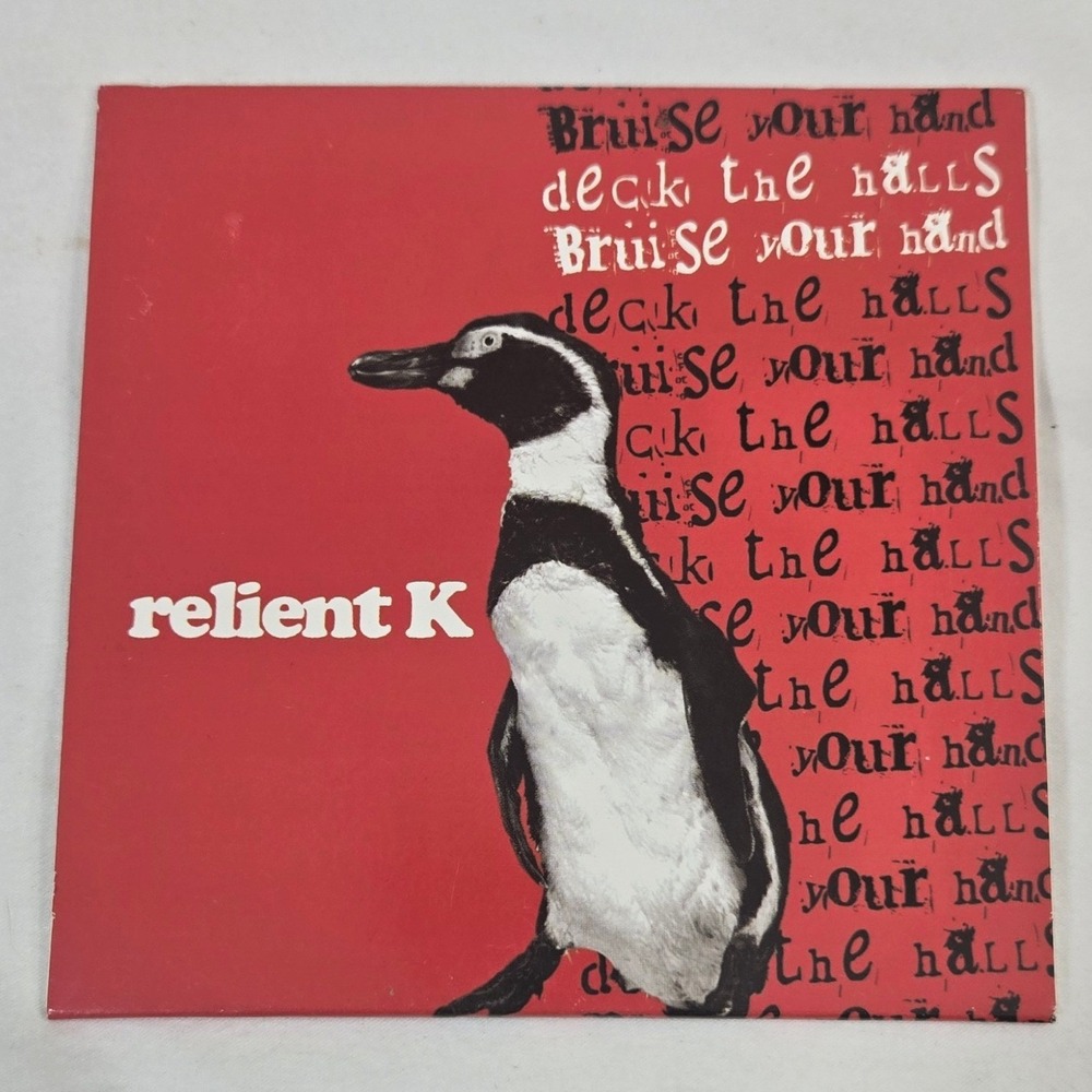 Relient K Deck The Halls CD Vintage 2003 Cardboard Slipcase Gotee‎ Pop Punk Rare